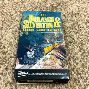 The Durango and Silverton, narrow gauge railroad VHS 1995 video tape
